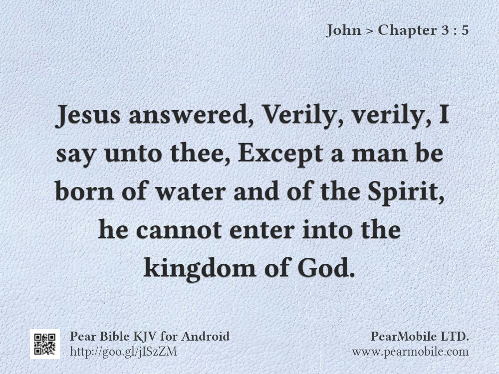 John, Chapter 3:5